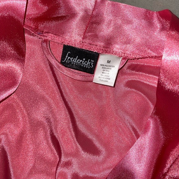 Pink Satin Robe - Picture 2 of 2